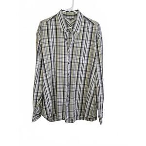 Tommy Bahama Men's XLT Plaid Button-Up Shirt